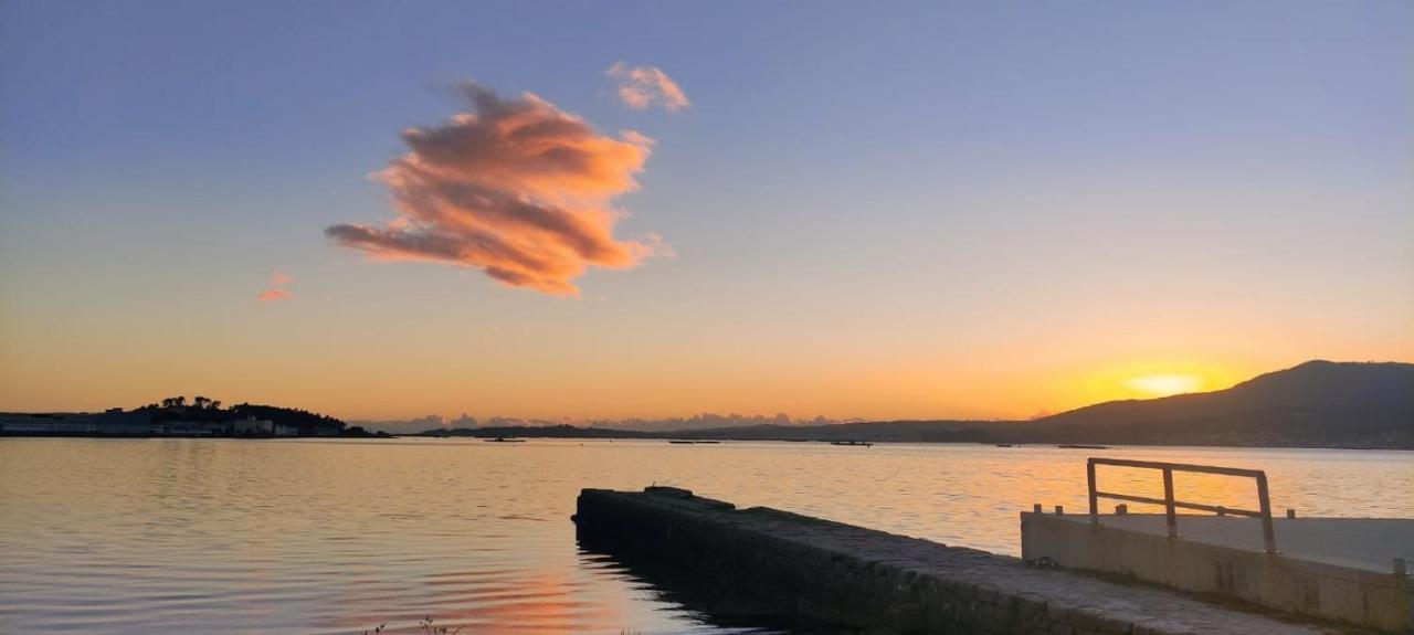 Piso En La Misma Playa Daire Boiro Dış mekan fotoğraf
